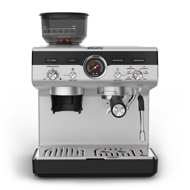 Krups Precision XP801T10 coffee maker Semi-auto Espresso machine 3 L
