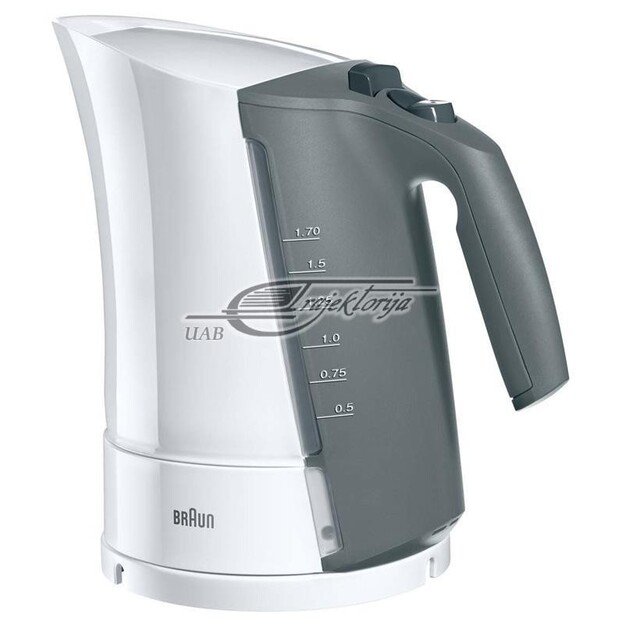 Braun | WK 300 | Standard kettle | 2200 W | 1.7 L | Plastic | 360&deg; rotational base | White