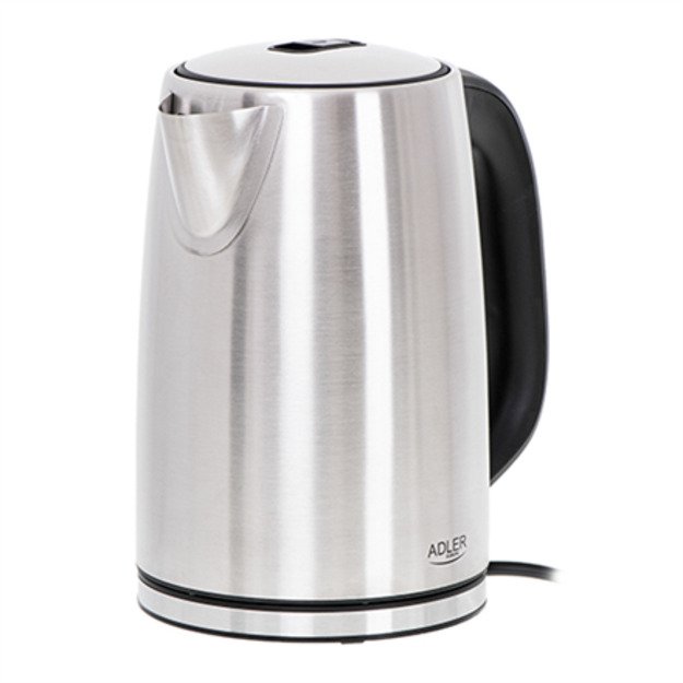 Adler | Kettle | AD 1340 | Electric | 2200 W | 1.7 L | Stainless steel | 360&deg; rotational base | Inox