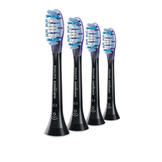 Philips HX9054/88 Sonicare Premium Gum Care Replacement brush heads, 4 pcs, Black | Philips