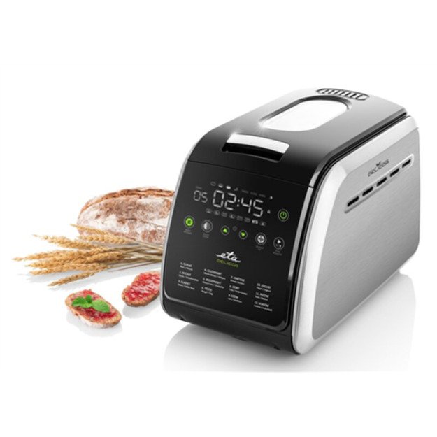 ETA | Bread maker | Delicca II ETA714990030 | Power 850 W | Number of programs 12 | Display Yes | Black/Stainless steel 4