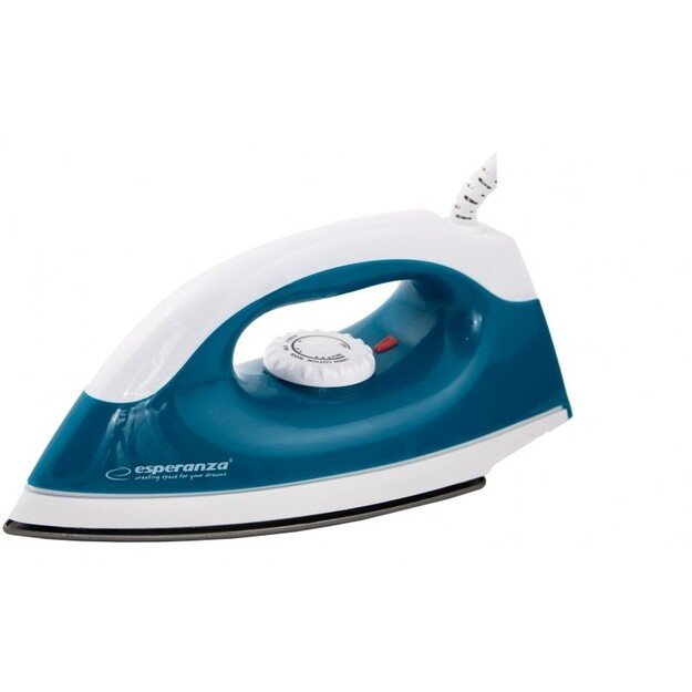Iron travel Esperanza Smoother EHI001 (1200W, blue color)
