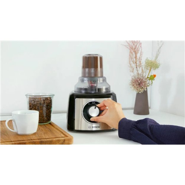 Bosch MCM3PM386 food processor 900 W 2.3 L Black, Transparent 2