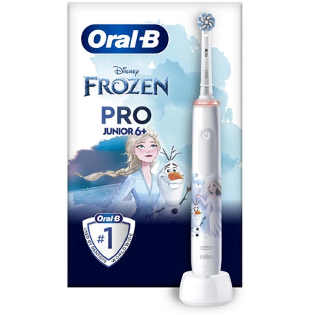 Oral-B | Electric Toothbrush | Frozen Pro Series 3 | Rechargeable | For kids | Number of brush heads included 1 | Number of teet