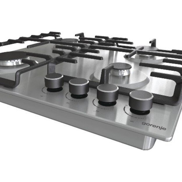 Gorenje G642ABX hob Stainless steel Built-in 60 cm Gas 4 zone(s)
