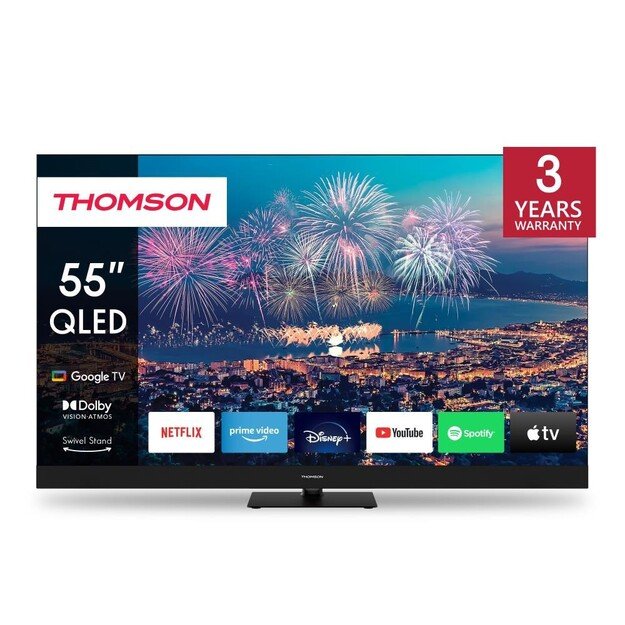 Thomson Q70 Series 55QG6C14 TV 139.7 cm (55 ) 4K Ultra HD Smart TV Wi-Fi Black