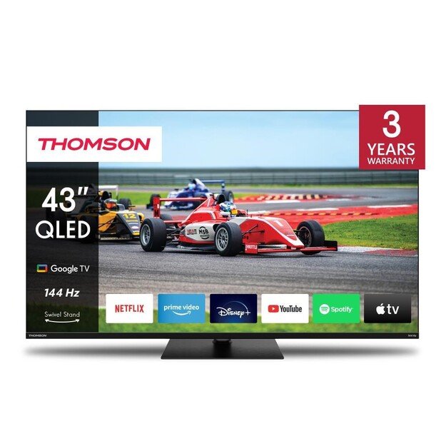 Thomson 43QG7C14 TV 109.2 cm (43 ) 4K Ultra HD Smart TV Wi-Fi Black