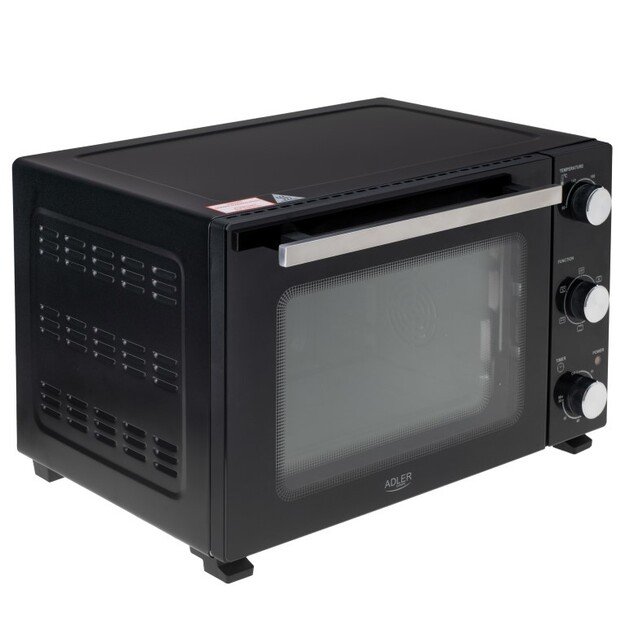 Adler Electric oven | AD 6026 | 48 L | 1800 W | Black 2