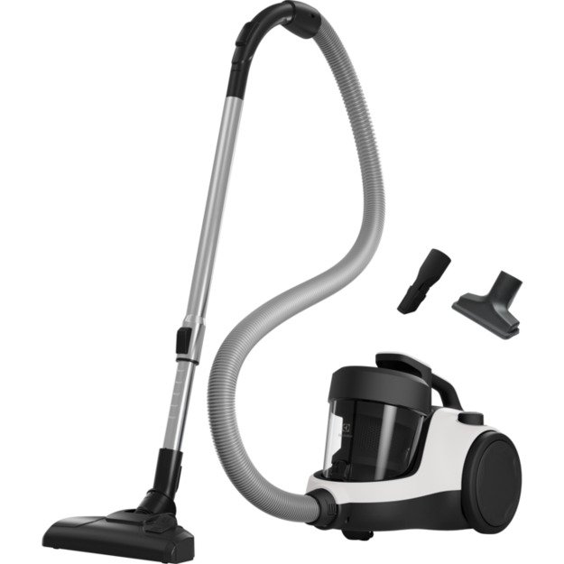 Electrolux ECC21-2IW 1.3 l black & white bagless hoover