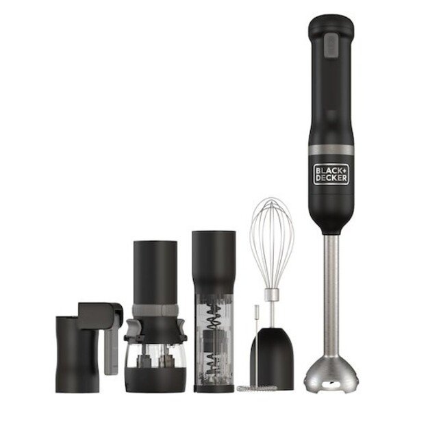 BD BLENDER 7,2V 6in1 BLACK BCKM1012KB