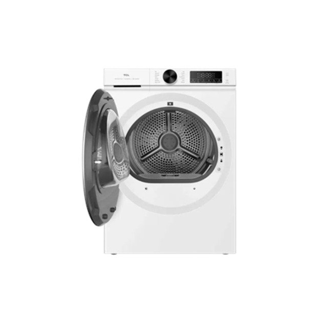 Dryer Machine | DP0844WE0 | TCL Front loading | Energy efficiency class E | 8 kg | LED | Heat pump | Depth 59.3 cm | White