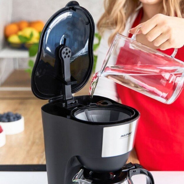 MPM MKW-12 Drip coffee maker Black