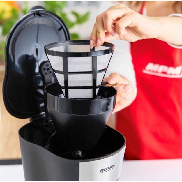 MPM MKW-12 Drip coffee maker Black