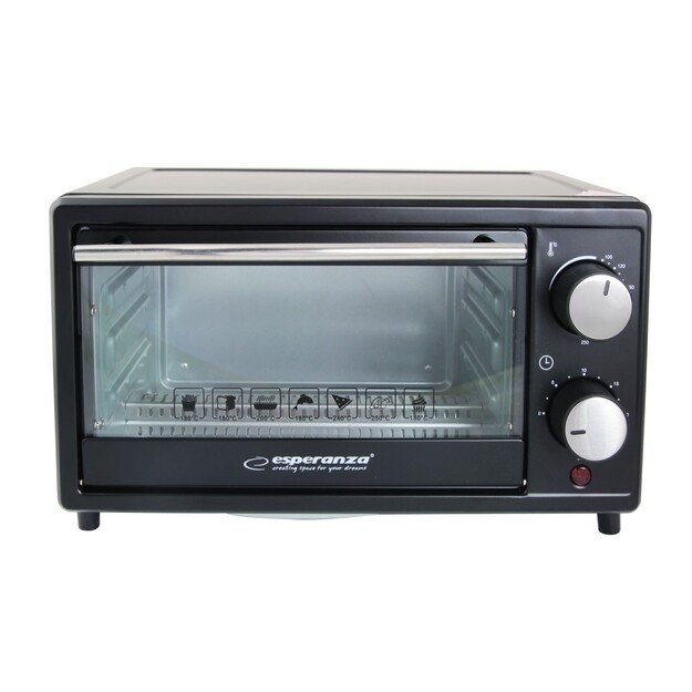 Esperanza EKO004 toaster oven 10 L 900 W Black Grill