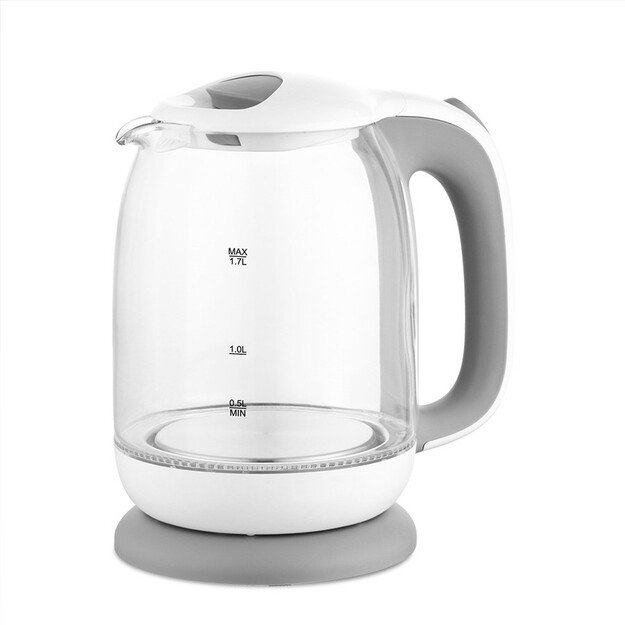 Electric kettle szklany 1,7l 2200W MR-056-GREY MAESTRO