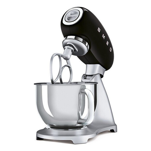 Smeg Stand Mixer Black SMF02BLEU 5
