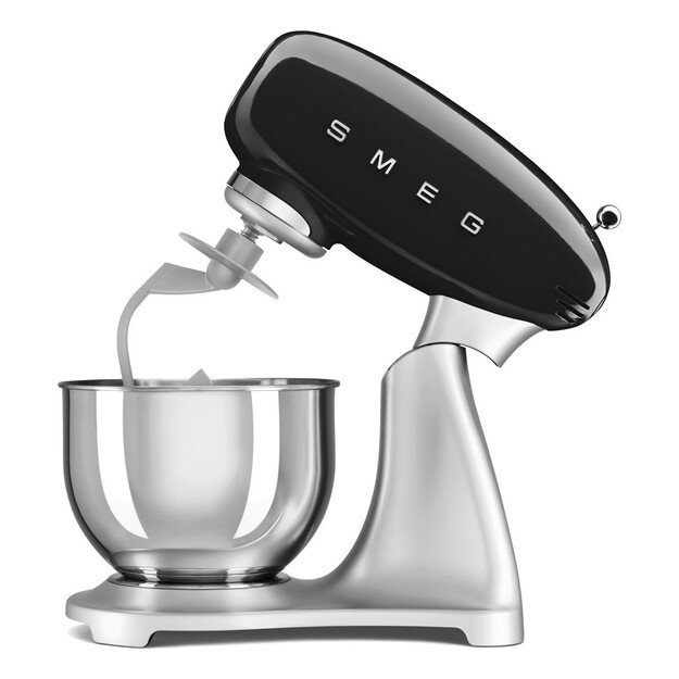 Smeg Stand Mixer Black SMF02BLEU 4