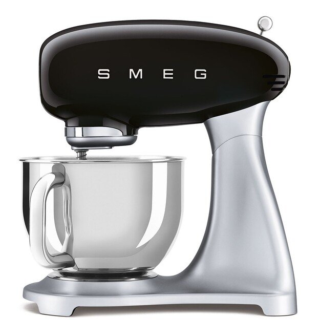 Smeg Stand Mixer Black SMF02BLEU 2