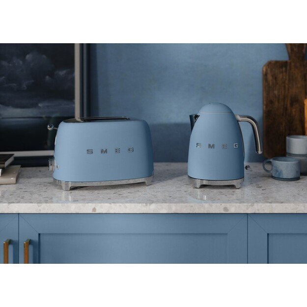 Smeg KLF03SBMEU electric kettle 1.7 L 2400 W Blue