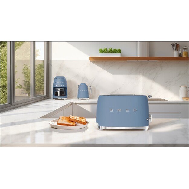 Smeg KLF03SBMEU electric kettle 1.7 L 2400 W Blue