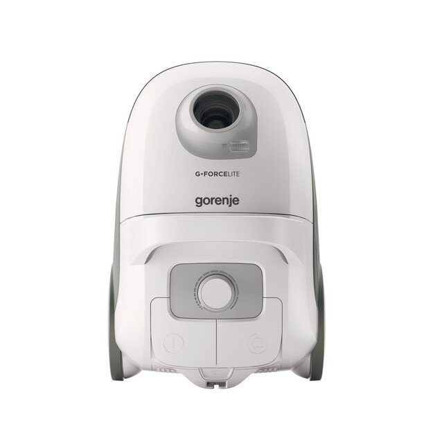 Gorenje | Vacuum cleaner | VCEA21GLW | Bagged | Power 700 W | Dust capacity 3 L | White