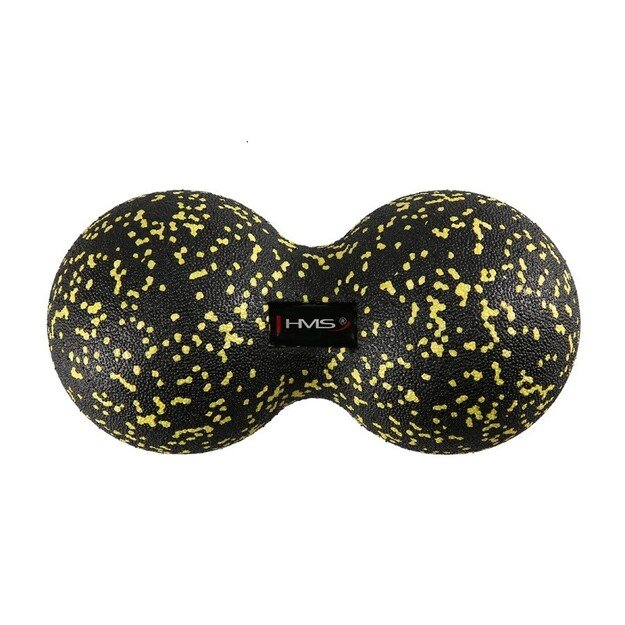 HMS FSBM04 massage set rollers and balls (4 pcs) black/yellow