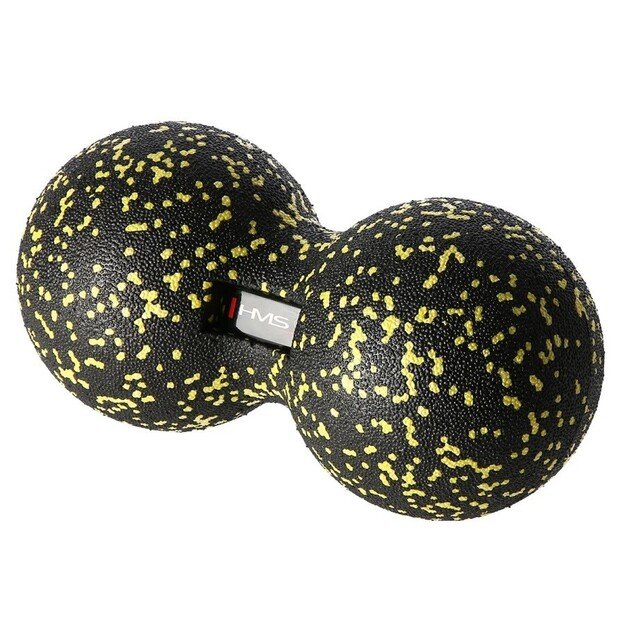 HMS FSBM04 massage set rollers and balls (4 pcs) black/yellow