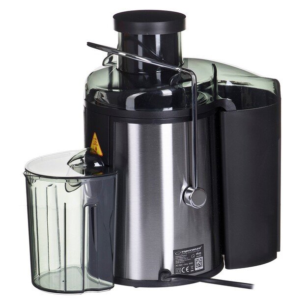 ESPERANZA JUICE MAKER 500W CARROT SILVER-BLACK 4