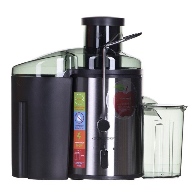 ESPERANZA JUICE MAKER 500W CARROT SILVER-BLACK 2