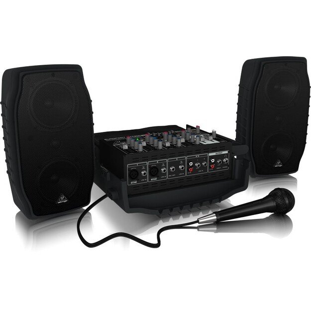 Behringer PPA200 Public Address (PA) system Freestanding Public Address (PA) system 200 W Black