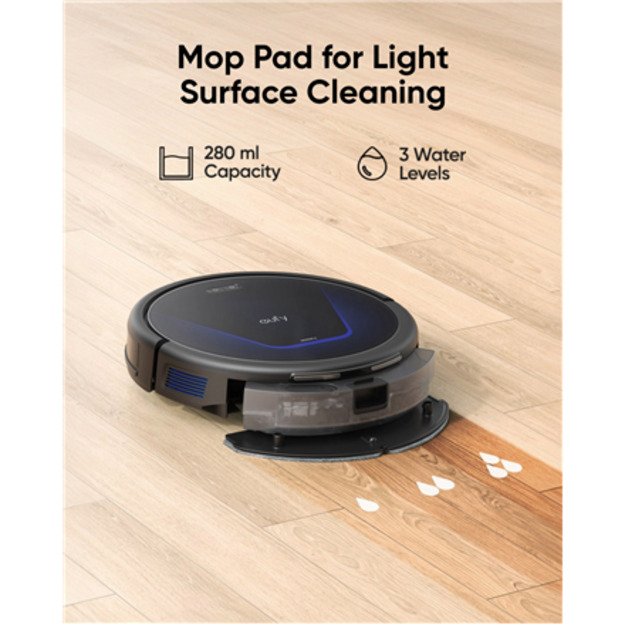 Anker Eufy | Robot Vacuum Cleaner | G50 Hybrid | Wet&Dry | Operating time (max) 180 min | 2600 mAh | Dust capacity 0.35 L | 5000