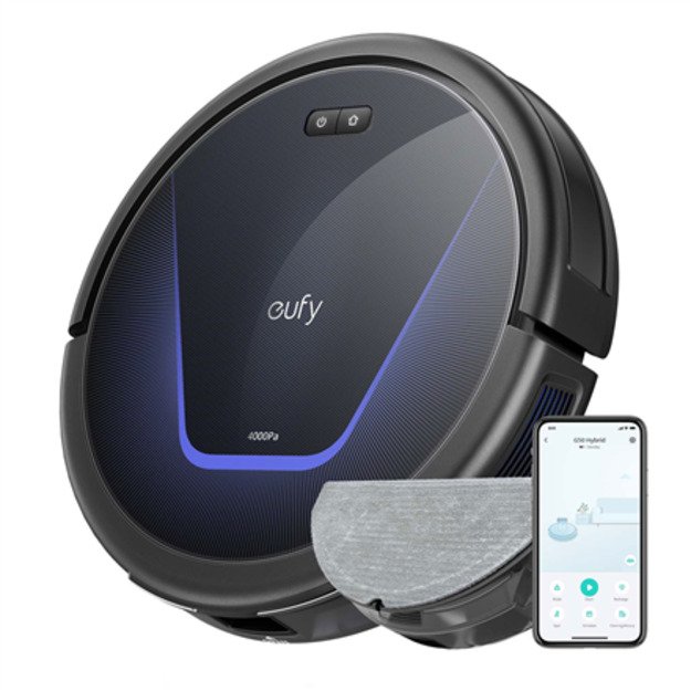 Anker Eufy | Robot Vacuum Cleaner | G50 Hybrid | Wet&Dry | Operating time (max) 180 min | 2600 mAh | Dust capacity 0.35 L | 5000