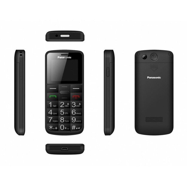 Senjorų telefonas   Panasonic KX-TU110EXB (black)