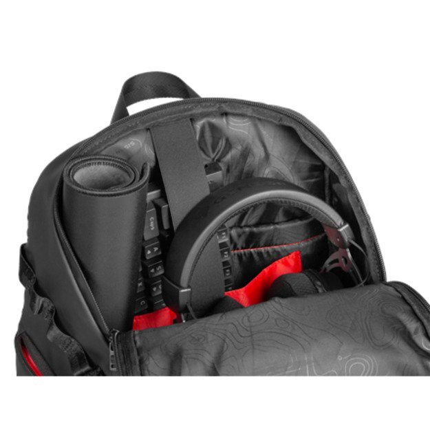 Genesis Pallad 420 | Fits up to size 15.6   | Laptop Backpack | Black | Waterproof