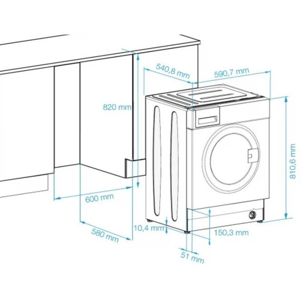 BEKO WITV8712X0W