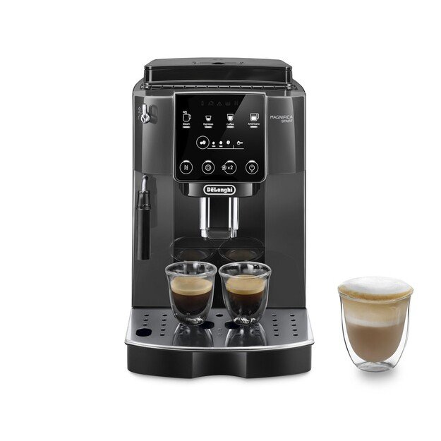 Delonghi | Magnifica Start ECAM220.22GB | Pump pressure 15 bar | Built-in milk frother | Automatic | 1450 W | Black