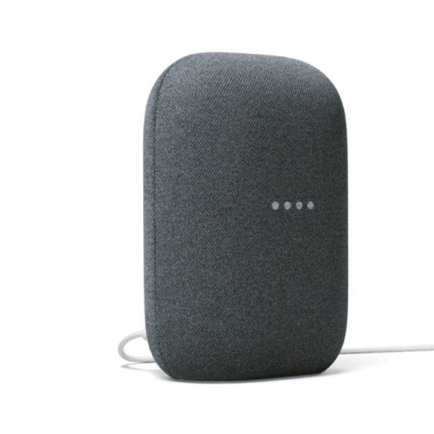 Google Nest Audio Charcoal GA01586-NO Išmanioji garso kolonėlė, Pilka