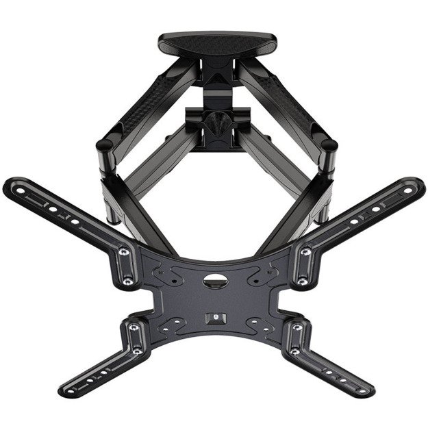 Gembird | Wall mount | WM-60ST-01 | Tilt, swivel, rotate | 32-60   | Maximum weight (capacity) 36.4 kg | Black