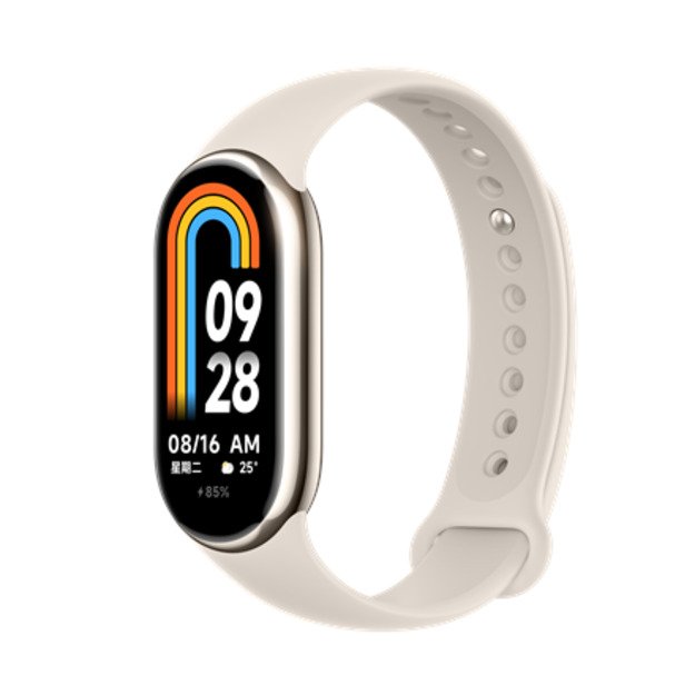 Xiaomi Smart Band 8 AMOLED Clip-on/Wristband activity tracker 4.11 cm (1.62 ) Champagne, Gold