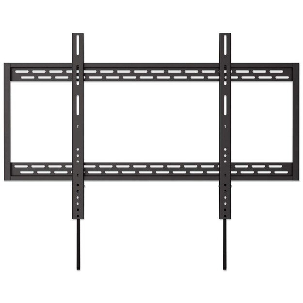 Manhattan TV & Monitor Mount, Wall, Fixed, 1 screen, Screen Sizes: 60-100 , Black, VESA 200x200 to 900x600mm, Max 100kg, LFD,