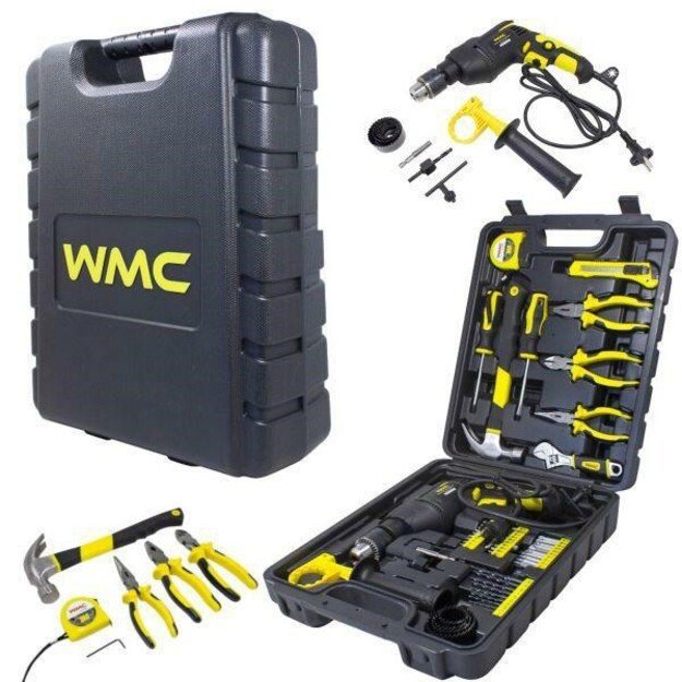 TOOL SET 59 pcs. WITH DRILL /WMC