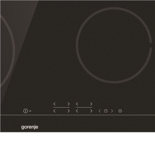 Gorenje | Hob | ECT641BSC | Vitroceramic | Number of burners/cooking zones 4 | Touch | Timer | Black | Display