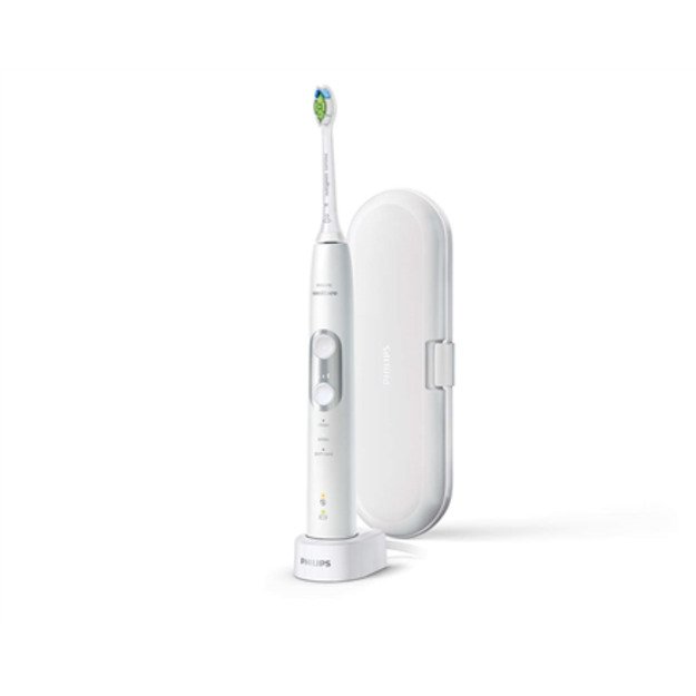 Philips Sonicare HX6877/28 electric toothbrush Adult Sonic toothbrush Silver, White