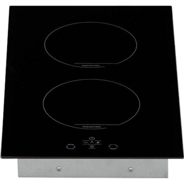 Simfer Hob H3.020.DEISP Induction, Number of burners/cooking zones 2, Touch, Timer, Black