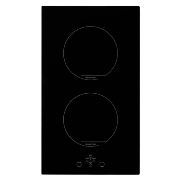 Simfer Hob H3.020.DEISP Induction, Number of burners/cooking zones 2, Touch, Timer, Black