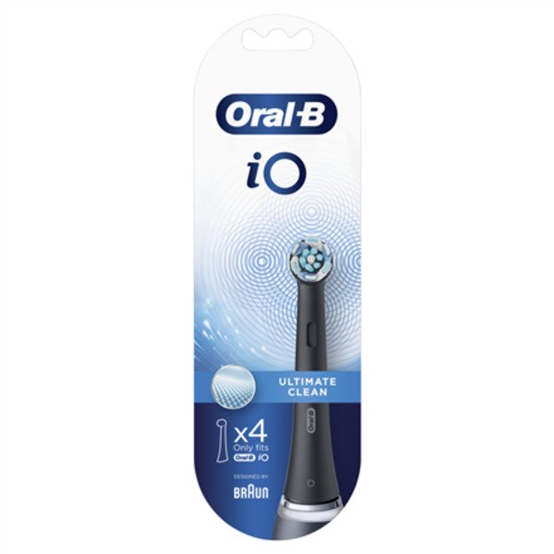 Oral-B | Toothbrush replacement | iO Ultimate Clean | Heads | For adults | Number of brush heads included 4 | Number of teeth br