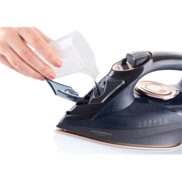 ETA | Iron | Kiara ETA127690000 | Cordless Steam Iron | 2200 W | Water tank capacity 220 ml | Continuous steam 40 g