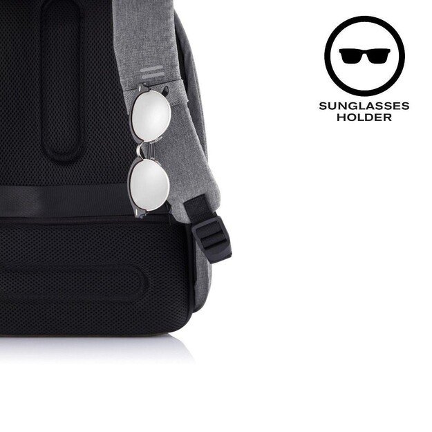 XD DESIGN ANTI-THEFT BACKPACK BOBBY HERO REGULAR GREY P/N: P705.292