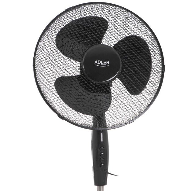 Stand fan 40 cm Adler AD 7323b Black