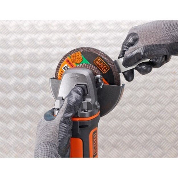 BLACK+DECKER ANGLE GRINDER 18V WITHOUT BATTERIES AND CHARGER BCG720N